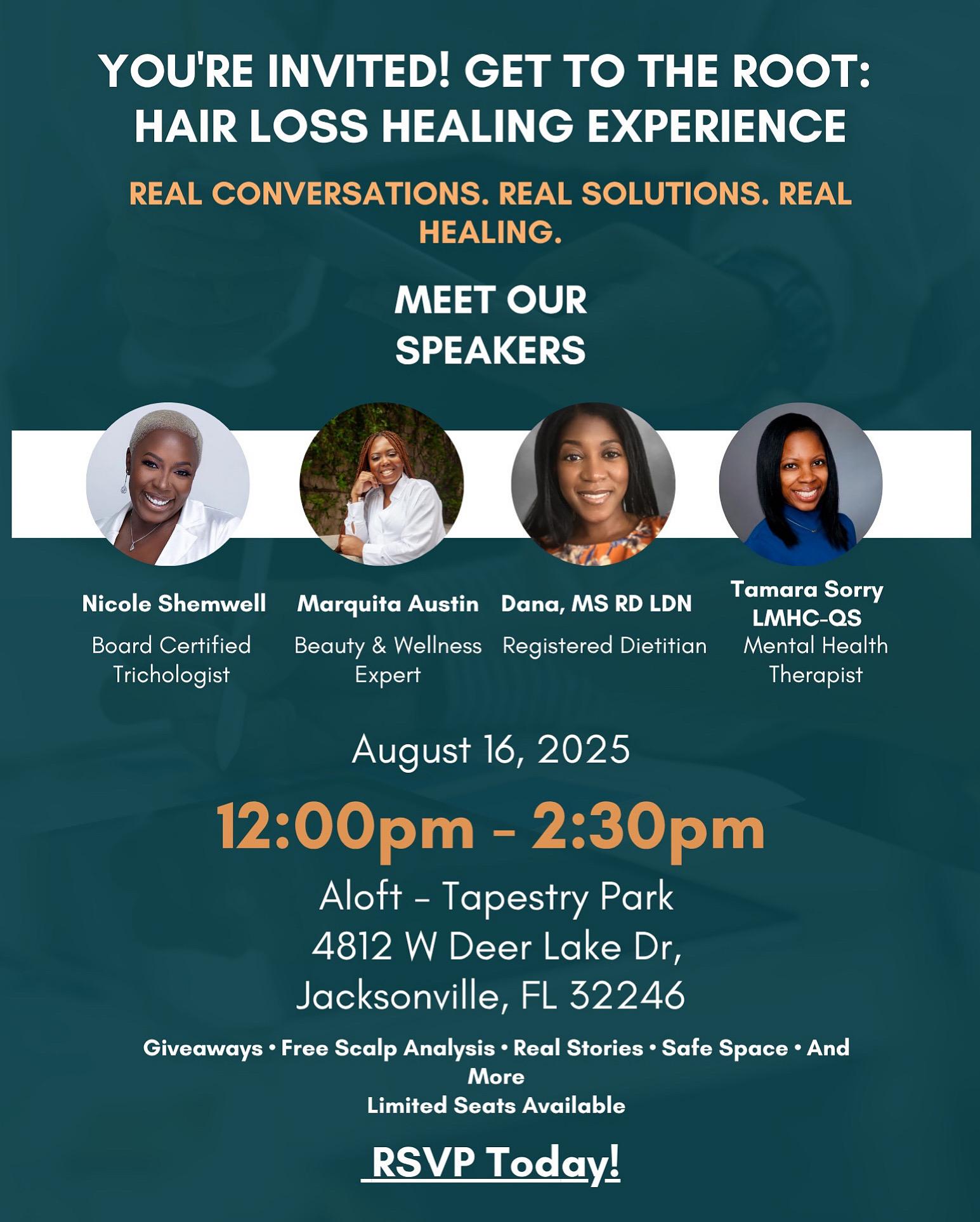 2025 Private Hair Loss Awareness Event